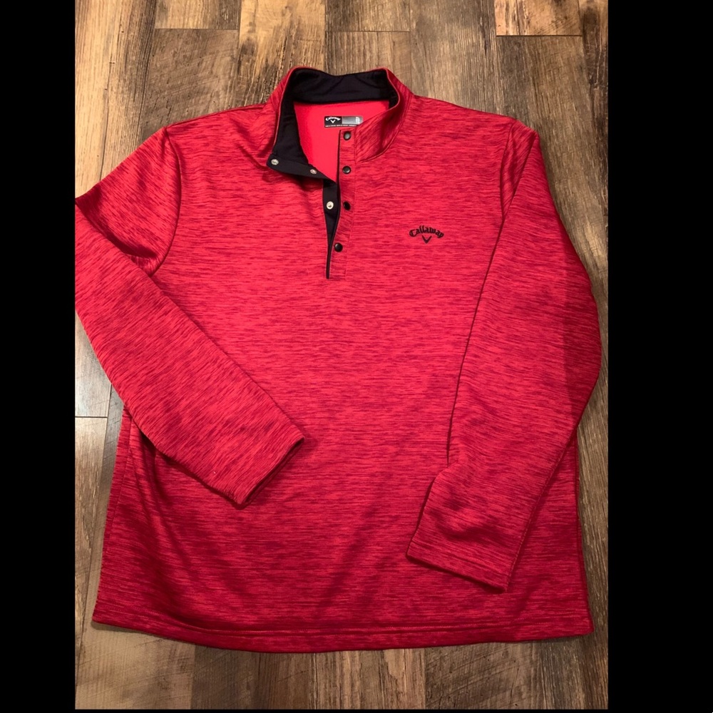 Callaway Button Up Pull Over